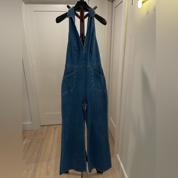 Free People Sweet Thing Jumpsuit Size L - Picture 3 of 13